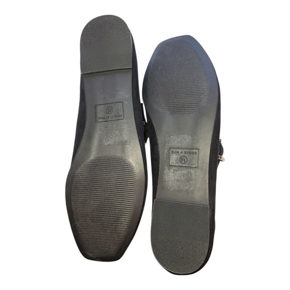 Mary Jane Flats Black Size 9.5 NWOT - Picture 4 of 5